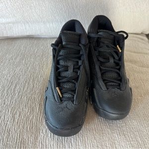 Black and gold limited edition Jordan